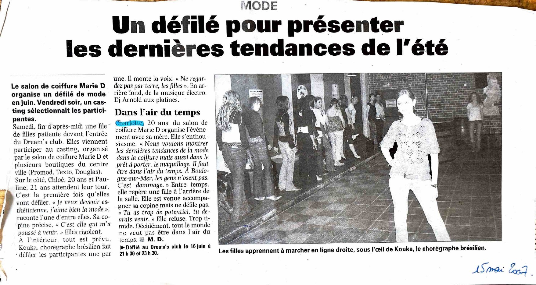 Défilé — Casting & tendances